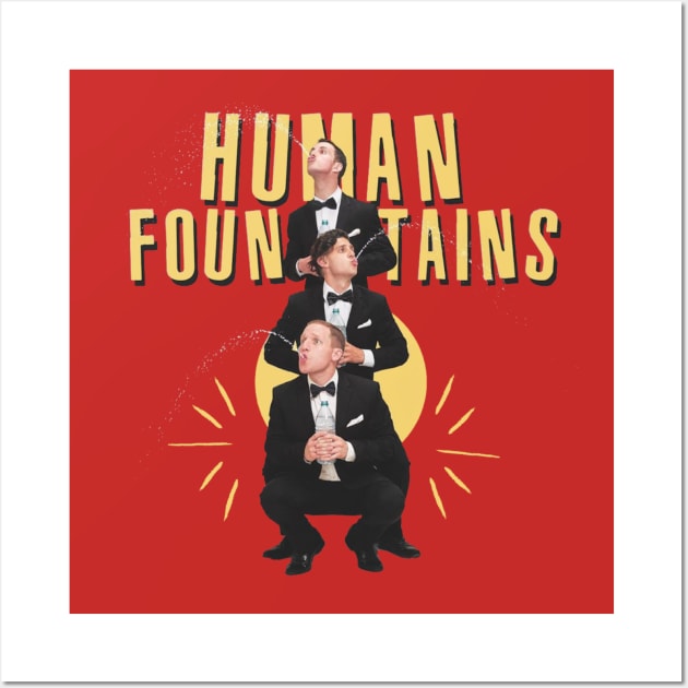 Human Fountains Logo Wall Art by Human Fountains 